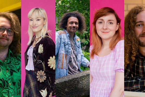 A collaged image of Future Fires participants